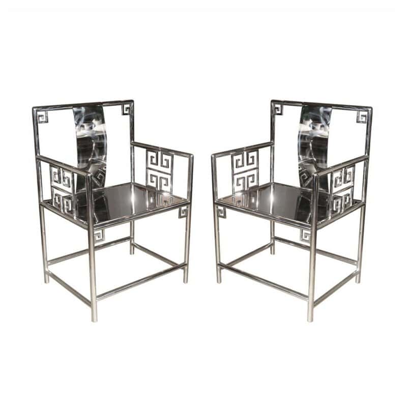 Stainless Steel Armchair