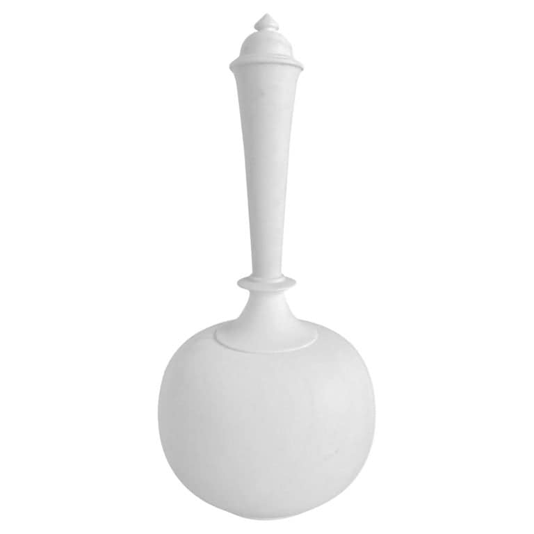 White Marble Vessel, 28"