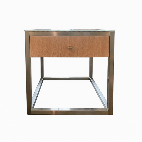 VW Metal Frame Nightstand
