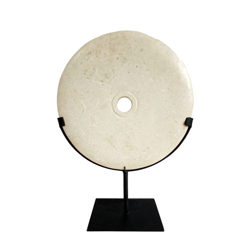 Marble Disk on Stand