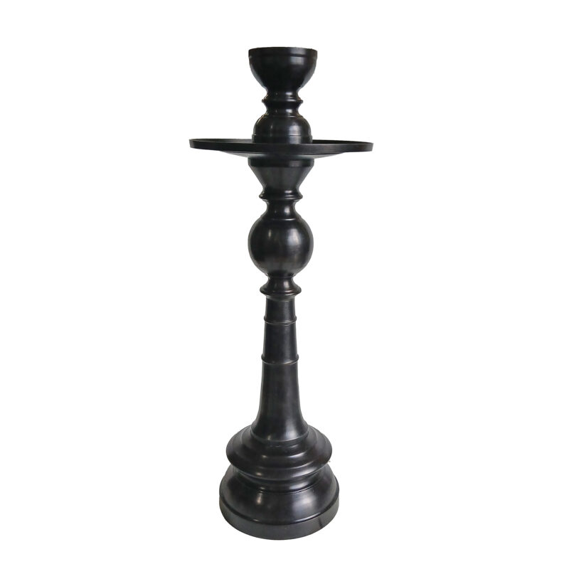 Bronze Candle Holder, 26 in.