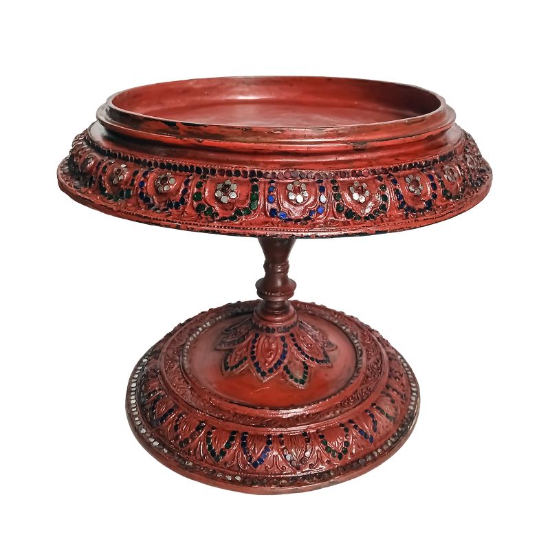 Thai Pedestal Tray, Early 20th C.