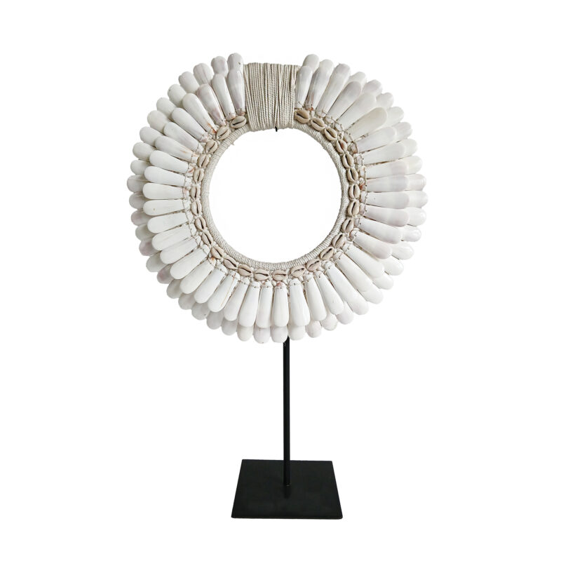 Seashell & Macramé Necklace, Indonesia