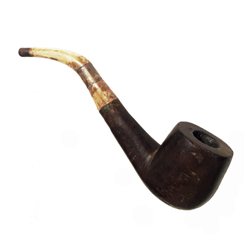 Antique Burmese Pipe, Mid 19th C.