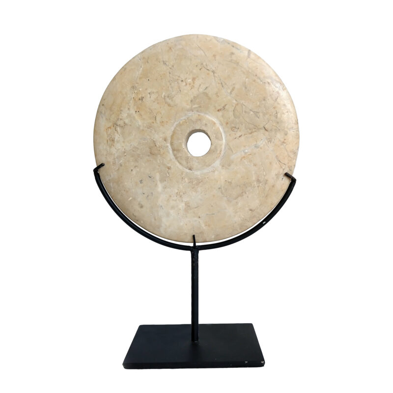 Marble Disk on Stand