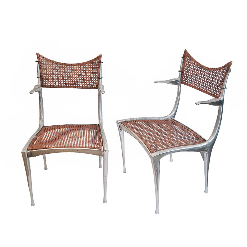 Pair of "Gazelle" Armchairs by Dan Johnson, Mid-Century Modern