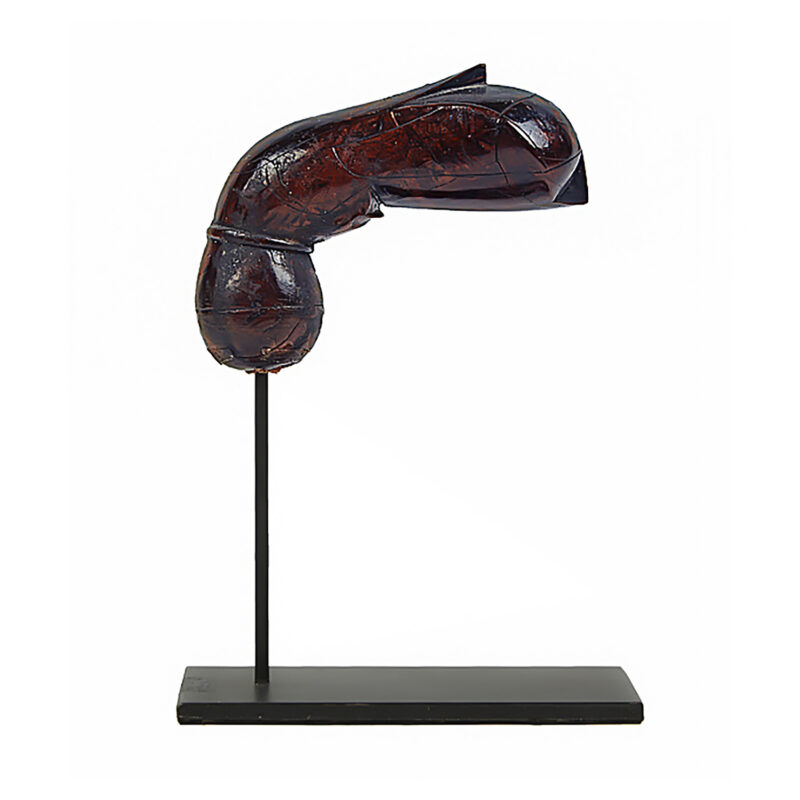 Keris Dagger Burl Wood Hilt, Indonesia, 19th Century