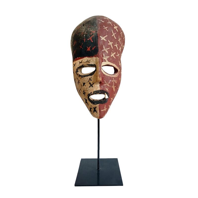 Tribal Wood Mask, D.R.C., 1980s