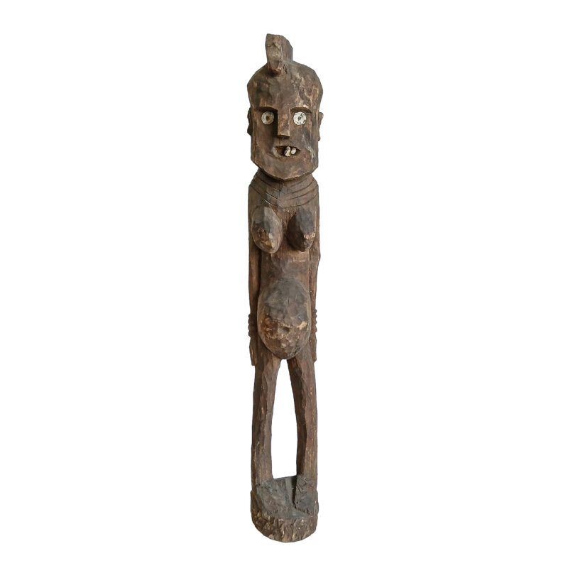 Konso Hand-Carved Wood Statue, Ethiopia