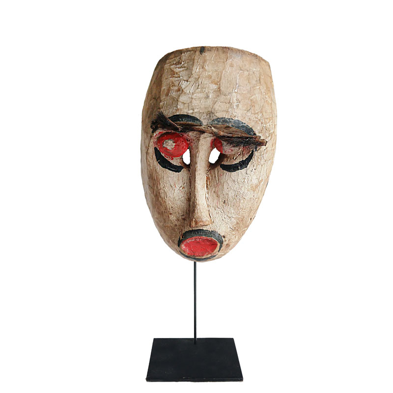 Hand-Carved Hunting Mask, Borneo,1970s